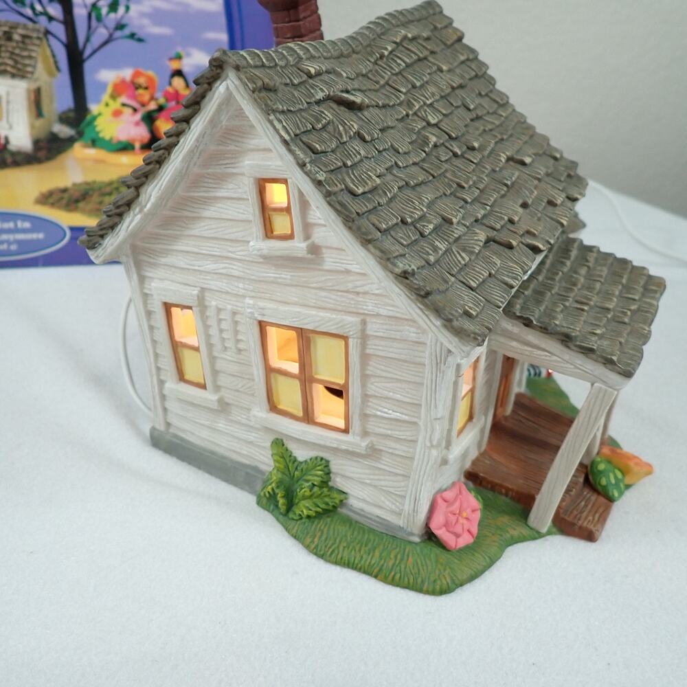 Dept 56 Wizard of Oz 4-Piece We're Not in Kansas Anymore Lighted Set 59350 w/Box - Picture 6 of 16